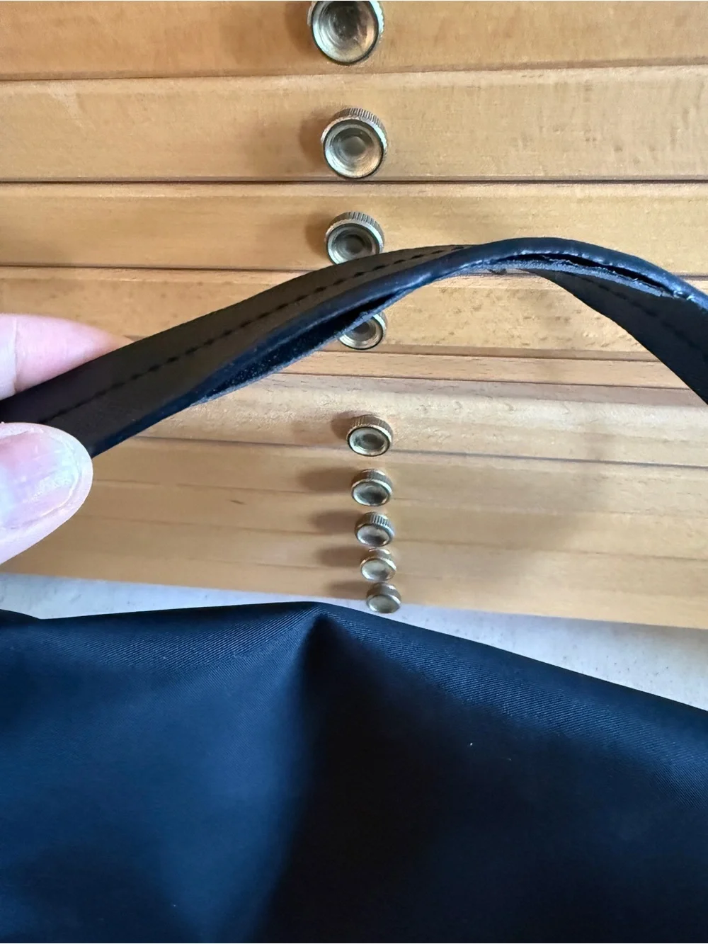 Kate Spade New York Black Nylon Crossbody Shoulder Bag Convertible Purse